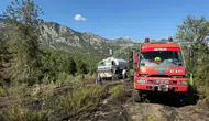 Kemer'de Korkutan Orman Yangını Kısa Sürede Söndürüldü!