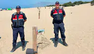Patara'da Caretta Caretta Yuvalarına Jandarma Koruması