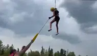 Köprülü Kanyon’da Zipline’da Mahsur Kalan Çocuk Kurtarıldı