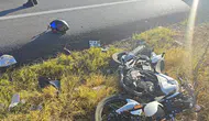 Yalvaç'ta Kamyon İle Motosiklet Çarpıştı: Kask Hayatını Kurtardı