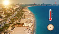 Antalya Pazartesi Hava Durumu: Sıcaklıklar 3 Derece Birden Artacak