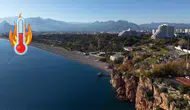 Antalya Genelinde Sıcaklıklar 36 Dereceyi Bulacak