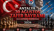 Antalya ELO Satranç Turnuvası İçin Kayıtlar Sürüyor