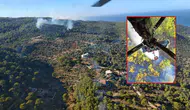 Kaş Patara'da Orman Yangını: Alevlere Havadan ve Karadan Müdahale