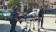 Burdur'da Bankada Fenalaşan Vatandaş Hastaneye Kaldırıldı
