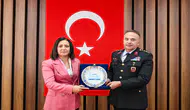 Burdur İl Jandarma Komutanı Mehmet Balcı’ya Veda Yemeği