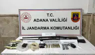 Adana'da Jandarmadan Silah Operasyonu: 6 Ruhsatsız Silah Ele Geçirildi