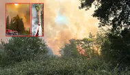 Serik'te Yangın: 5 Uçak, 13 Helikopter, 75 Arazöz, 450 Personelle Müdahale