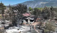 Kaş'ta Orman Yangını Mahalleleri Vurdu! Hasar Tespitine Başlandı