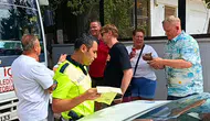 Manavgat'ta Yayaya Yol Veren Turist Neye Uğradığını Şaşırdı: Çarpan Şoför Suçu Ona Attı