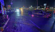 Gazipaşa Havalimanı Kavşağı'nda Otomobiller Çarpıştı! Sürücü Alkollü Çıktı