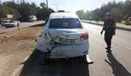 Burdur'da Üç Aracın Karıştığı Zincirleme Kazada 1 Kişi Yaralandı