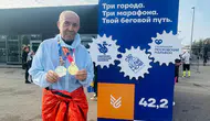 Antalya'nın 77 Yaşındaki Demir Adamı Ali Bıdı Moskova Maratonu'nda Koştu