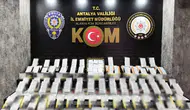 Antalya Emniyeti'nden Dev KOM Operasyonu: On Binlerce Kaçak Ürün, 17 Tutuklama