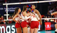 A Milli Kadın Voleybol Takımı Almanya'yı 3-1 Mağlup Ederek Yarı Finale Yükseldi