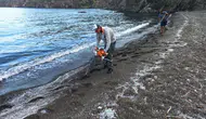Kemer'in Maden ve Boncuk Koylarında Plastik Atık Temizliği