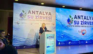 Özkan’dan Su Zirvesi'nde Gelecek Nesil Mesajı: “Suyumuza Sahip Çıktık Diyebilmeliyiz”