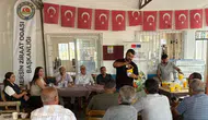 Mersin'de Çiftçilere Doğa Dostu Mücadele Eğitimi ve Malzeme Desteği