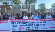 YENİ Parti’den Eğitim Masraflarına Tepki!