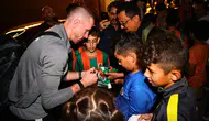 Alanyaspor'u Çorum Deplasmanında Minik Futbolcular Karşıladı