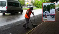 Muratpaşa'da Belediye Temizlik İşçisinin Hamlesi Yaralının Hayatını Kurtardı