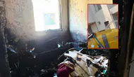 Serik'te Alevlere İlaçlama Motoru Suyuyla Müdahale