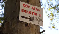 Adana’da Doğaya Atılan Çöplere Tepki: “Çöp Atan Eşektir”