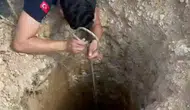 Adana'da Kuyuya Düşen Köpek İtfaiye Tarafından Kurtarıldı