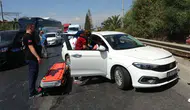 Manavgat'ta Akaryakıt Tankeri ile Otomobil Çarpıştı