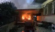 Hatay Antakya'da Çıkan Yangın Çevredekileri Korkuttu