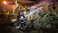 Kırıkhan'daki Samanlık Yangını Ekiplerce Söndürüldü