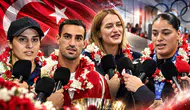 Şampiyon Boksörler Yurda Döndü! Gökyüzünde Özel Anonslu ve çiçekli Karşılama!