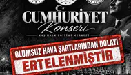 Cumhuriyet Coşkusuna Fırtına Engeli! Antalya'nın İki İlçesinde Konserler Ertelendi
