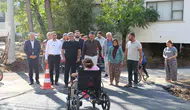 16 Yaşındaki Hatice İstedi: Tekerlekli Sandalye İçin Asfalt Yapıldı