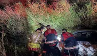 Hatay'da Otomobille Çarpışıp Tarlaya Uçan Sürücü Yaralandı!