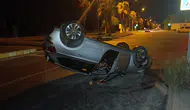 Side'de Takla Atan Otomobilin Sürücüsü 262 Promil Alkollü Çıktı