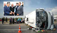 Antalya-Isparta Karayolunda Midibüs Devrildi: 23 Yolcudan 17'si Yaralandı