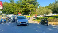 Manavgat Sarılar'da Dönüş Kazası: Motosiklet Sürücüsü Yaralandı