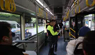 Antalya'da Su Alan Halk Otobüsüne Cezai İşlem