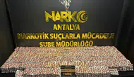 Antalya'da 32 Operasyonda On Binlerce Doz Uyuşturucu Yakalandı