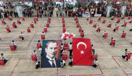 Finike’de Cumhuriyet Bayramı’na Gökyüzünden Kutlama!