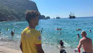 Alanya'da Ekim Ayında Yaz Havası: Hava 26, Deniz Suyu 25 Derece