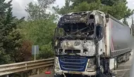 Hatay’da TIR Alev Topuna Döndü: Sürücü Ucu Ucuna Kurtuldu