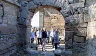 Manavgat Belediyesi'nden Lyrbe Antik Kenti'ne Güçlü Destek