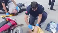 Hatay'da TIR ile Motosiklet Çarpıştı: 3 Genç Yaralandı