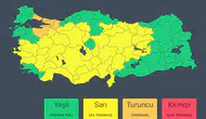 İçişleri Bakanlığı'ndan Antalya Dahil 33 İle Meteorolojik Alarm