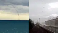 Kumluca’da Şiddetli Fırtına ve Hortum: Seralar Zarar Gördü