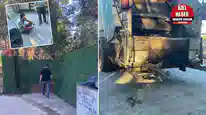 Antalya’da Temizlik Görevlisinin Hayatını Saniyeler Kurtardı