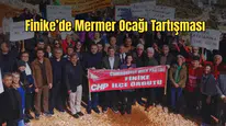 Finike’de Mermer Ocağına ÇED Onayı: Başkan Geyikçi Tepki Gösterdi