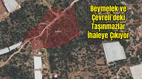 Demre Belediyesi Seralar Bölgesinde Dev Arsaları Satışa Çıkarıyor